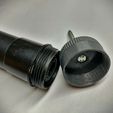 7808b6df-f5f4-41ac-aefa-035f09888a78.jpg Pole Foot With Spike - Fishing Rod Mount For An Antenna