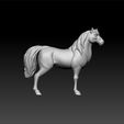 ho2.jpg Horse- horse for game and 3d print