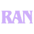 RAN.stl Stranger Things Logo