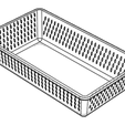 Binder1_Page_08.png Plastic Multipurpose Storage Basket 35cm x 20cm x 8cm