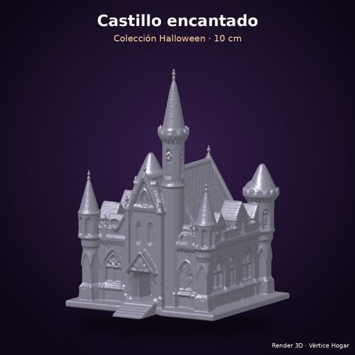 Castillo encantado gótico - decoración Halloween