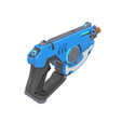 3.png Tracer Blaster Punk Skin - Overwatch - Printable 3d model - STL + CAD bundle - Commercial Use