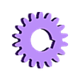 Planetary gear set-1 stage-3 planets - Planet_Revolving_Follower01-1.STL 1 stage planetary gear set