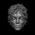 1.jpg Michael Jackson Headsculpt - Thriller Version - 1:6 & 1:12 Scale STL & OBJ