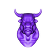 Bull_Head.stl Bull Head 3D Model