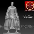 Dooku-Full-Statue-EE1.jpg Star Wars Animated Dooku Statue - Clone Wars 3D print model