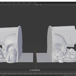 download.png STL file Berserk Bookend・3D print design to download