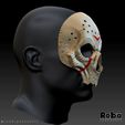 GHOST-VORTES-04.jpg Ghost Voorhees Simon Riley Hockey Mask - Call of Duty - WARZONE - STL model 3D print file - Fan Made