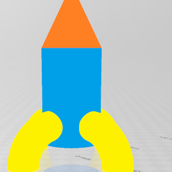 fusée1.png Archivo 3MF gratuito cohete・Objeto para descargar e imprimir en 3D