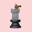 Dog-Chess-Rook2.png Dog Chess Piece - Rook