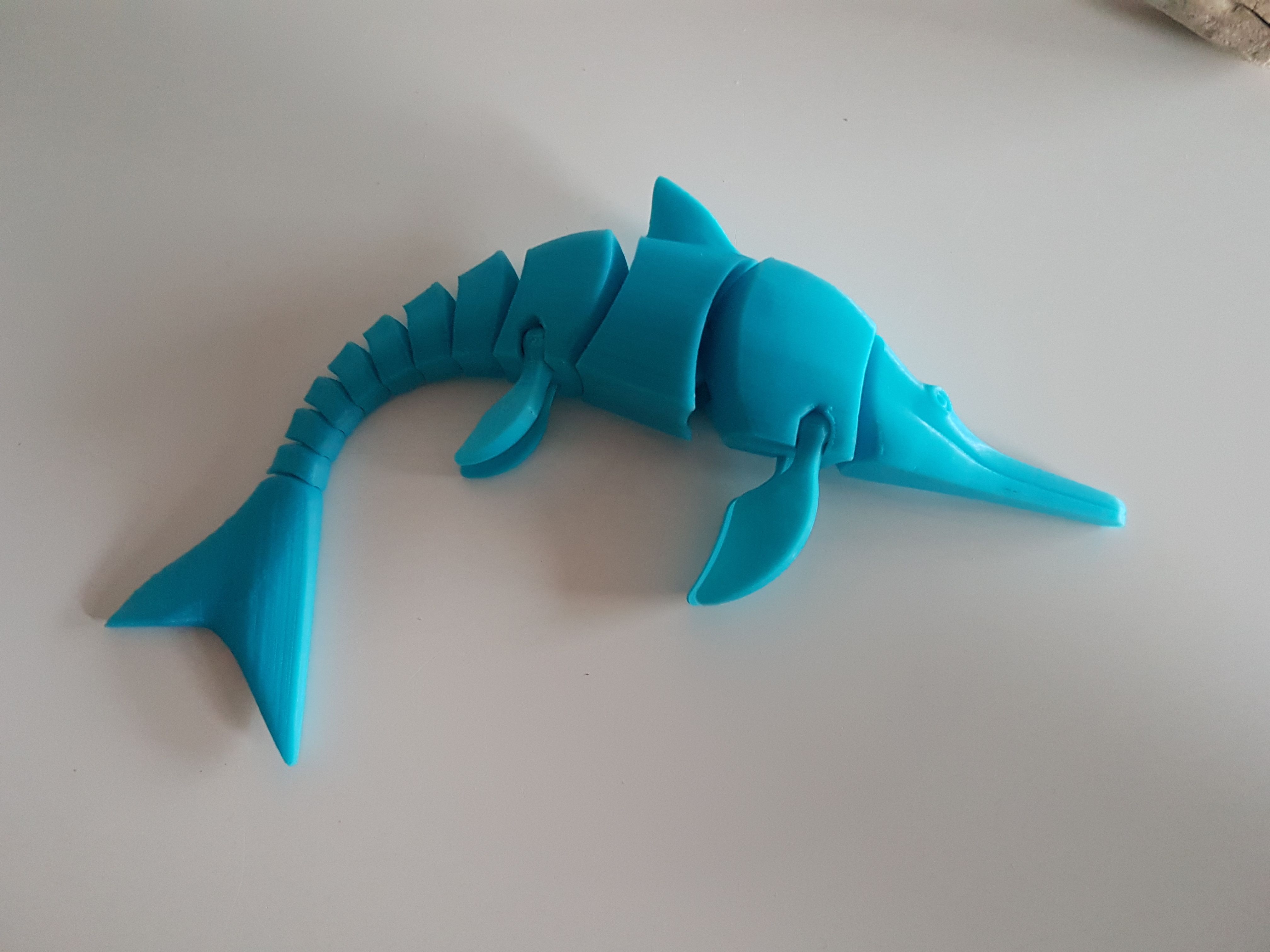 20220701_213119.jpg STL file Flexi Ichthyosaur・3D print object to download, Boby_Green