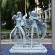 Lelouch-and-CC.png Lelouch and C.C - Code Geass Anime Figurine STL for 3D Printing