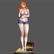 2.jpg NAMI STATUE ONE PIECE ANIME SEXY GIRL CHARACTER 3D print model