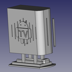 STL file X96 Max+ Android TV box frame 🤖・3D printer model to download・Cults