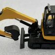 JCB-Painted_1.jpg JCB 86 Mini Digger N Gauge 1:148 Scale