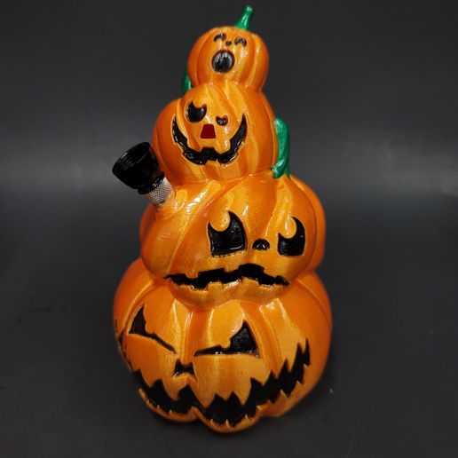 Pumkin Stack Bong 3D model