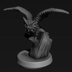 dnd-snowowl-familiar.jpg STL file D&D Snow Owl・3D print object to download