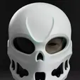 il_1140xN.5474619423_h3pl.webp Zero X Helmet | Cyber Skull | Skull Helmet