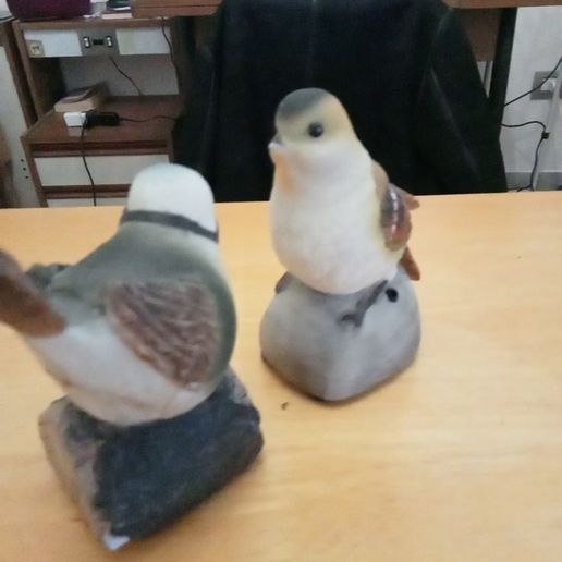 two birds scan 3D model