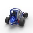 18.jpg Diecast Midget car while turning Scale 1:25