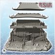 4.jpg Big asian building with double access stairs (36) - Asia Terrain Clash of Katanas Tabletop RPG terrain China Korea