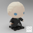 SQDRACO (1).png Free STL file Harry Potter's Draco Malfoy・3D printer model to download