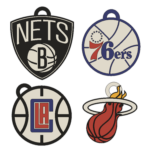 NBA Headliners - Los Angeles Clippers, Brooklyn Nets, Miami Heat