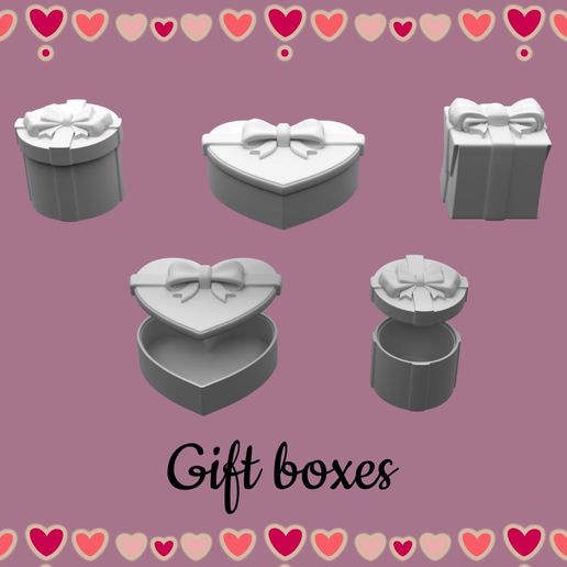 Gift Boxes – Valentine Miniature Set 🎁