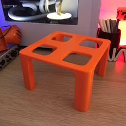 Stand-Monitor.jpg STL-Datei Quadratischer Monitorständer・Modell für 3D-Drucker zum Herunterladen