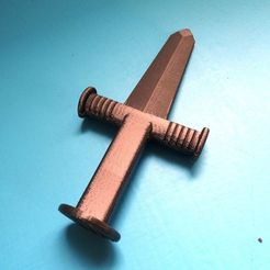 Glaive_Sword.JPG 3D-Datei Glaive_Sword kostenlos・3D-Druck-Vorlage zum herunterladen