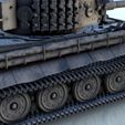 11.jpg STL file Panzer VI Tiger I Ausf. E - WW2 German Flames of War Bolt Action 15mm 20mm 25mm 28mm 32mm・3D print design to download, Hartolia-Miniatures