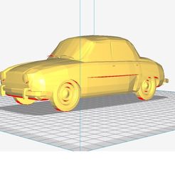 dauphine photo 1.jpg Free STL file renault dauphine・Design to download and 3D print, ats08