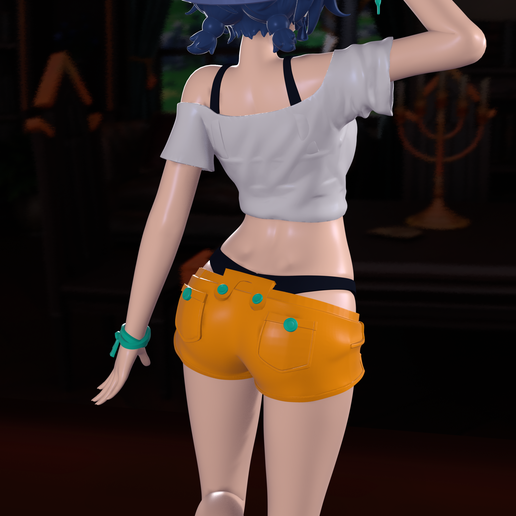 Belle-A07.png Belle en bañador - Zenless Zone Zero