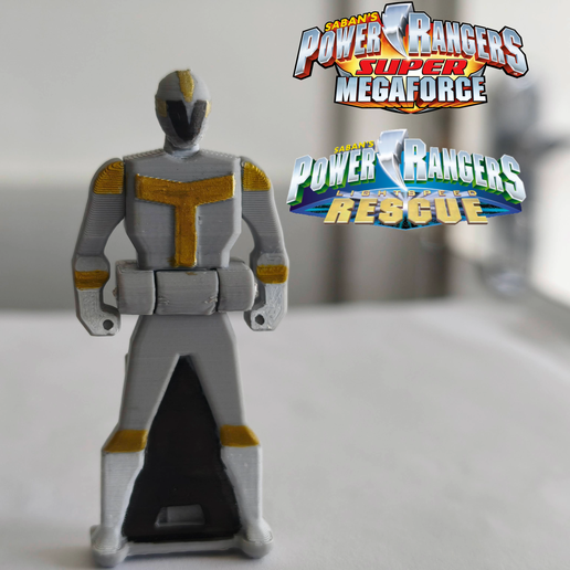 🔑 Titanium Ranger Key - Power Rangers Lightspeed Rescue - Super ...