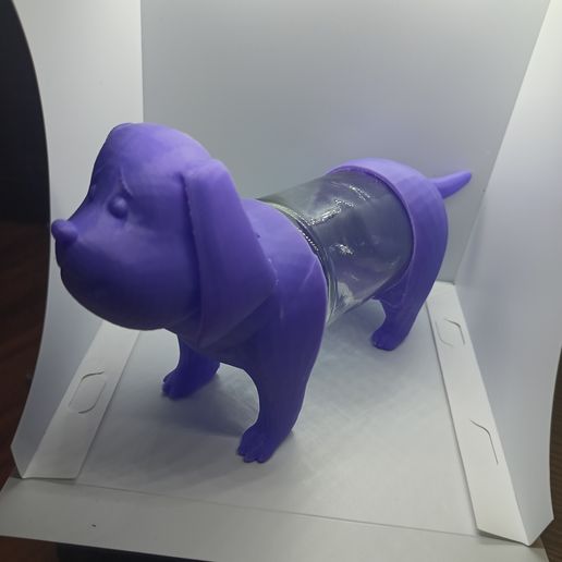 Piggy bank dog - 3D model önizlemesi