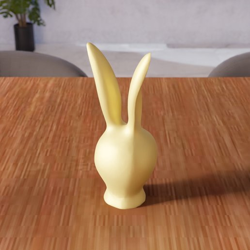 untitled13.png 3D Easter Bunny Head STL File - 341
