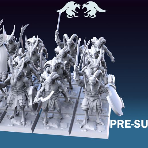Birdbeast Modular regiment 3D model