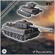1-PREM.jpg Tiger M1943 Hollywood version Kelly's Hereos (with T-34 tracks) - Germany Eastern Western Front Normandy Stalingrad Berlin Bulge WWII