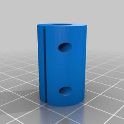Zcoupling1.jpg Free STL file Super Simple Printrbot Simple Z Axis Coupling・3D print object to download, crj