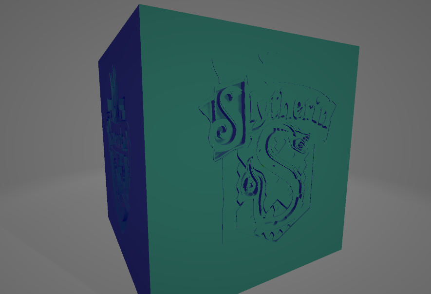 serpeverde.png Free STL file Harry Potter Dice game・Model to download and 3D print, Donut_Sasageyo