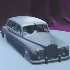 a003.png STL file Rolls Royce Phantom Park Ward Limousine 1963 (1/24) printable car Body・Design to download and 3D print, Vehicle_World