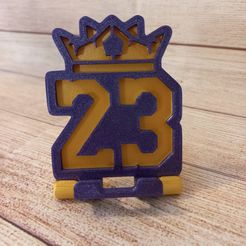 20230425_190013.jpg LeBron James - Michael Jordan 23 Cell Phone Holder