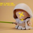 Munny_JediSith_FullScale_33X.jpg Munny Stuff | Star Wars Jedi & Sith | Artoy Figurine Accessories