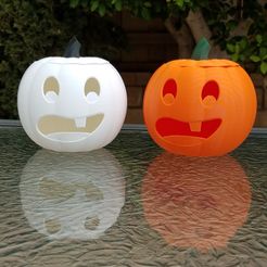 20201011_090512.jpg Archivo STL Jack-O'-Lantern Baby Face・Plan imprimible en 3D para descargar