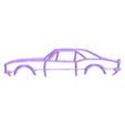 Chevrolet Camaro 1967.stl Camaro Multipack Silhouette Wall Art