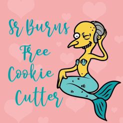 2.jpg Descargar archivo STL gratis Sr. Burns - Cookie Cutter - Los Simpsons -・Modelo para la impresora 3D