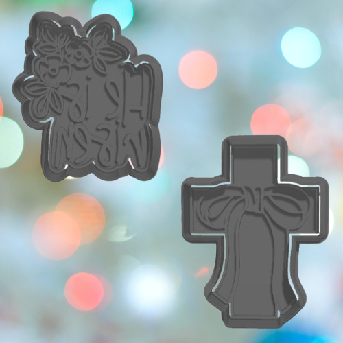 He Is Risen Cookie Cutter Set