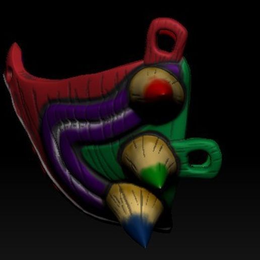 10.jpg OBJ file Quarantine Mask Majora's Mask Style・3D printing model to download, PaburoVIII