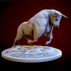 tbrender_001.jpg STL file BULL・3D printer model to download