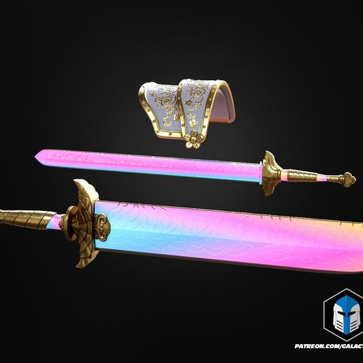 KPop Demon Hunters Rumi Armor and Swords - 3D Print Files